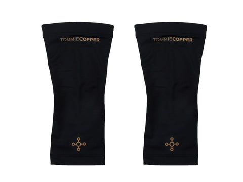 TOMMIE COPPER Unisex Black Compression Calf Sleeves NEW