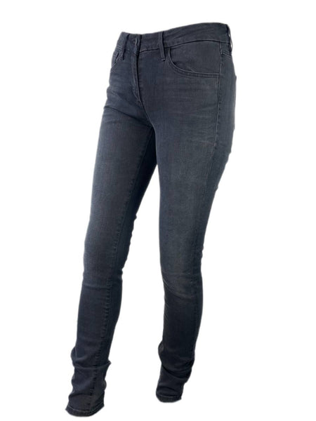 3X1 Women's Grey Zip Mid Rise Wrap Jeans #191 26 NWT