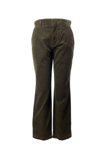 STEVEN ALAN Men's Green Martin Straight Leg Corduroy Pants Sz 30 NWT