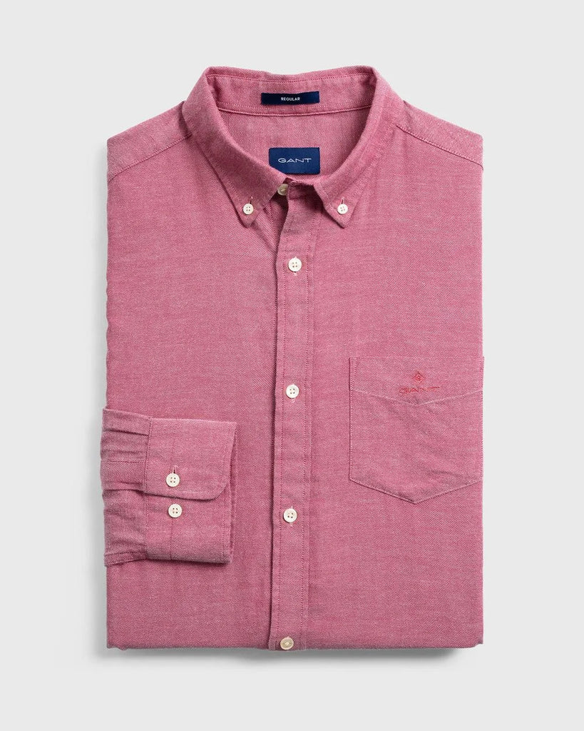 GANT Mahogny Red Windblown Flannel Button Down Shirt 3021330 Size M NWT