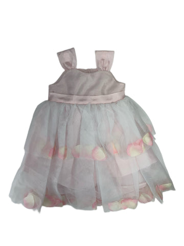 PASTOURELLE BY PIPPA & JULIE Girl's Pink Sleeveless Dress #800 3T NWT