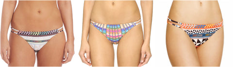 MARA HOFFMAN Spaghetti Strap Bikini Bottoms 94250 $122 NEW