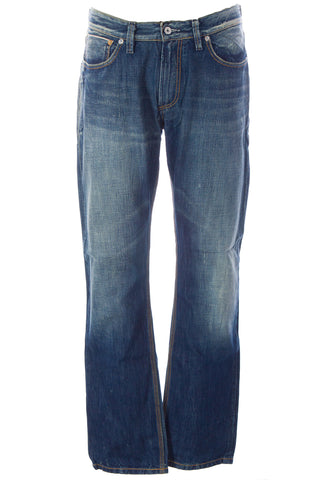 BLUE BLOOD Men's AIM CWS Distressed Denim Jeans MFOFS0765 $250 NWT