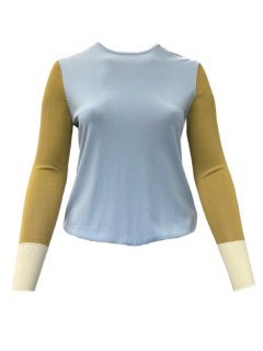 Marina Rinaldi Women's Blue Ada Pullover Sweater Size M NWT