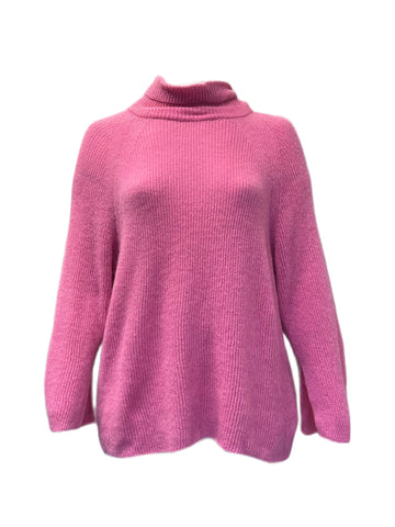 Marina Rinaldi Women's Pink Agente Knitted Sweater NWT