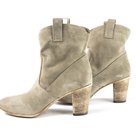 ALBERTO FERMANI Women's Sandy Suede Chiara Ankle Boots Size 8.5 NWD