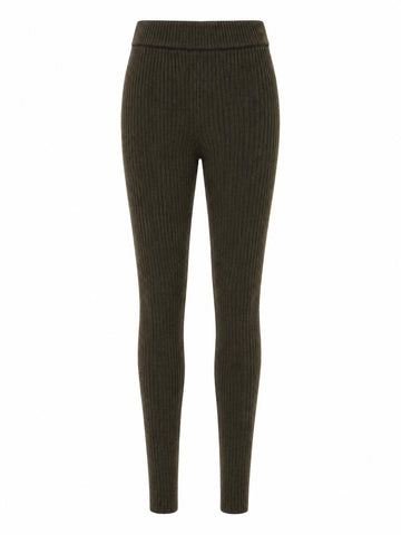 Max Mara Women's Green Apogeo1234 Knitted Pants NWT