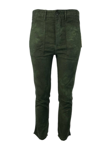 THE GREAT Women's Worn Dark Army The Slouch Armies Pants Size 29 NWT