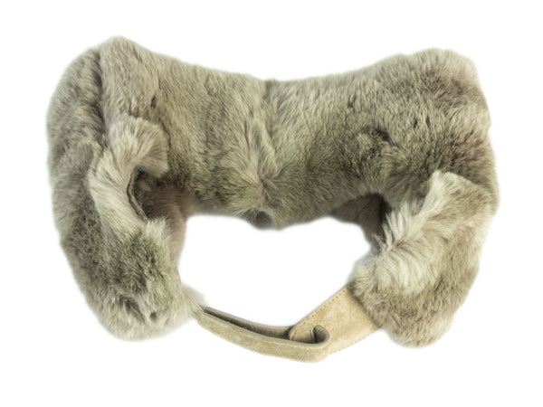 Max Mara Women's Attinia Rabbit Fur Ear Warmer Hat