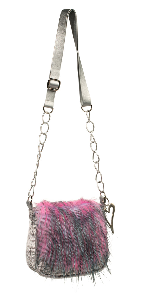 DOUGLAS Cuddle Toys Christine Clark Sunrise Fur Crossover Bag - 1125 NEW