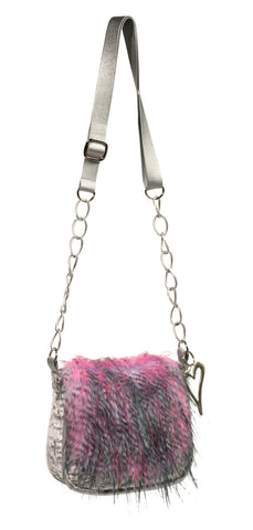 DOUGLAS Cuddle Toys Christine Clark Sunrise Fur Crossover Bag - 1125 NEW