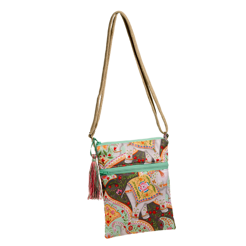 DOUGLAS Cuddle Toys Arabian Elephant Crossbody Bag - 7252 NEW