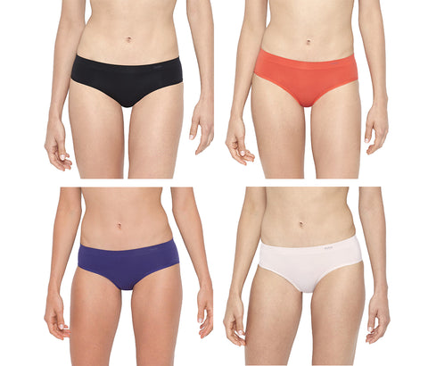 BeMe NYC Women's Invisibles Hipster Panties BMSL04 $17 NWT