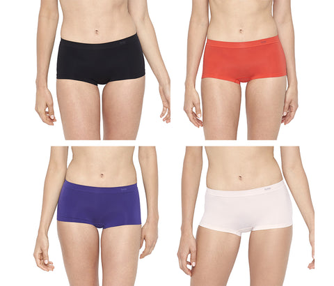 BeME NYC Women's Invisibles Boyshort Panties BMSL07 $17 NWT