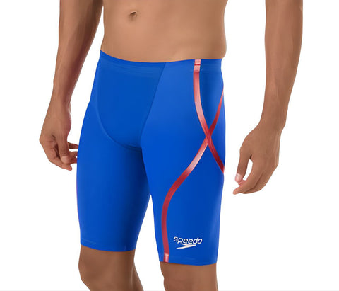 SPEEDO Men's Blue LZR Racer X Fina Approved Drawstring Jammer #992 NWT