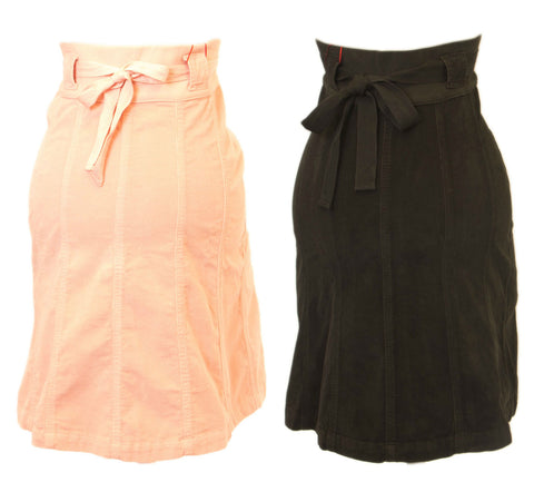 Elly B by OLIAN Maternity Women's Velvet A-Line Skirt CK27048 $76 NWT