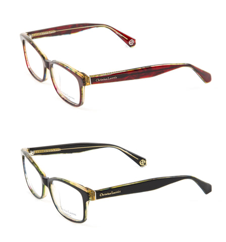 Christian LaCroix Rectangular Eyglass Frames CL1053 54mm NEW