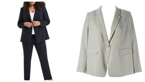 MARINA RINALDI Women's Cuore Classic Blazer $695 NWT