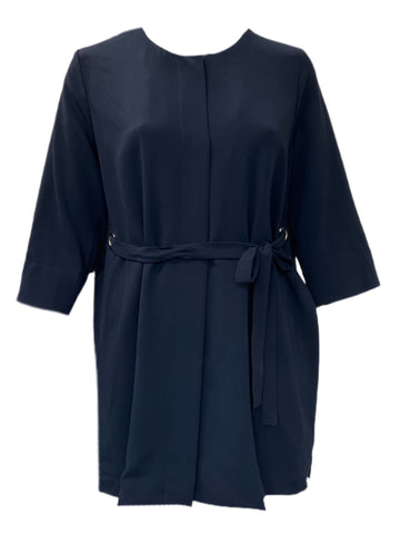 Marina Rinaldi Women's Navy Cartella Jacket Size 18W/27 NWT