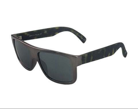 JOE'S JEANS Men's Black Chrome Square Sunglasses #JJ2010 One Size New