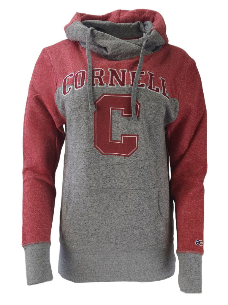 AMERICAN COLLEGIATE Women's Grey Cornell Hoodie #W018CO1A NWT