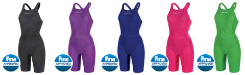 DOLFIN TiTANIUM Women's Kneeskin Suit 7156P $400 NWT