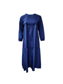 Marina Rinaldi Women's Blue Decimale Pullover Shift Dress Size 10W/19 NWT