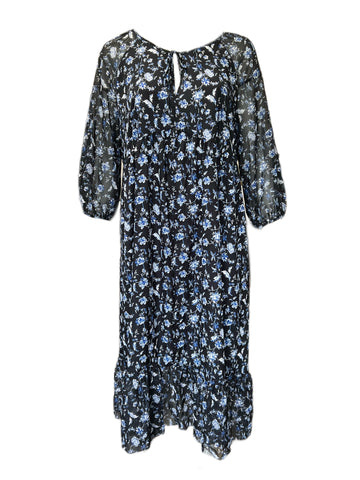 Marina Rinaldi Women's Nero Decina Maxi Dress Size 20W/29 NWT