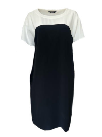 Marina Rinaldi Women's Black Definito Sheath Dress NWT