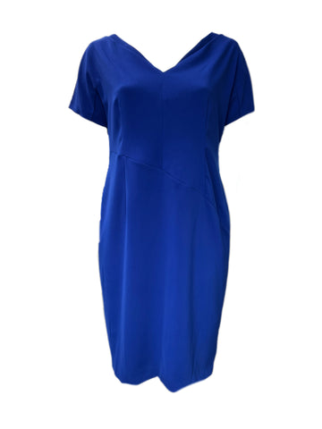 Marina Rinaldi Women's Blue Delia Shift Dress NWT