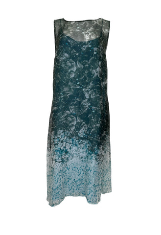 Marina Rinaldi Women's Green Dialogo Shift Dress NWT