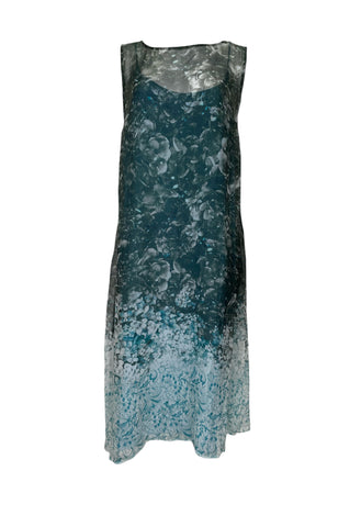 Marina Rinaldi Women's Green Dialogo Shift Dress NWT