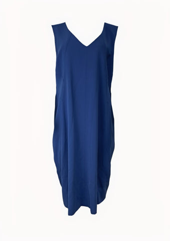 Marina Rinaldi Women's Blue Dinamico Shift Dress NWT