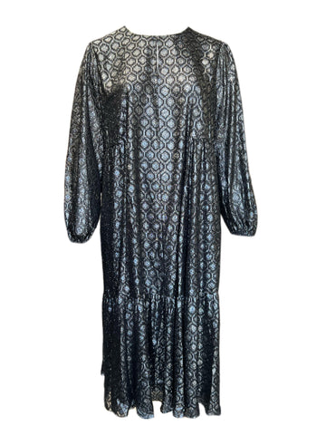 Marina Rinaldi Women's Nero Distanza Maxi Dress Size 22W/31 NWT