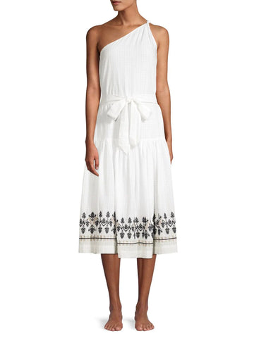 ROBERTA ROLLER RABBIT Women's White Diti Long Dress $245 NEW