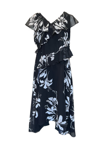 Marina Rinaldi Women's Nero Doge Maxi Dress NWT