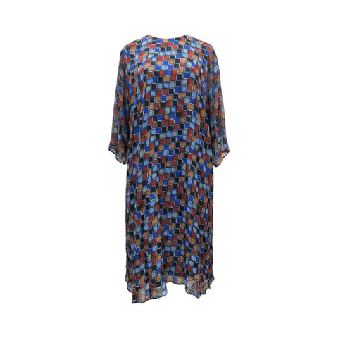 Marina Rinaldi Women's Multicolor Doriana Shift Dress NWT