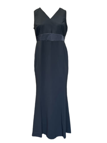 Marina Rinaldi Women's Black Dover Sleeveless Maxi Dress Size 16W/25