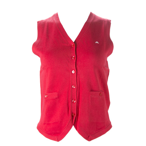 J. LINDEBERG Women's Ela Classic Sweater Vest $104 NWT