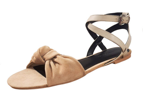 REBECCA MINKOFF Women's Sahara Kid Suede Evette Sandals #M1261019 NWB