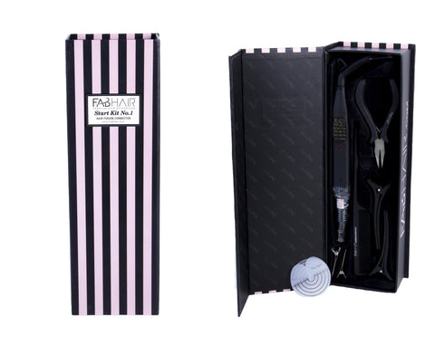 FABHAIR Premium Hair Extensions Start Kit No. 1 Hair Fusion Connector