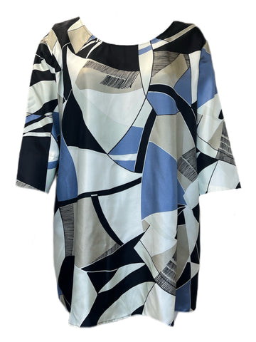 Marina Rinaldi Women's Beige Farsetto Pullover Blouse Size 20W/29 NWT