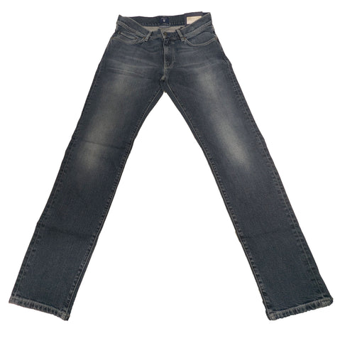 GANT Men's Mid Blue Slim Tapered Urban Jeans 1315503 Size 32/32