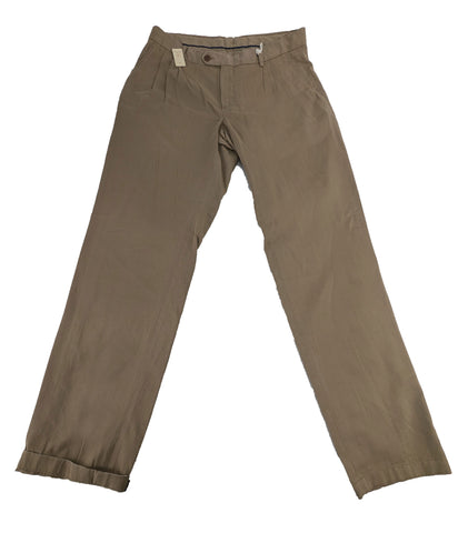 GANT RUGGER Earth Brown Pleated Slacks 189161 Size 32