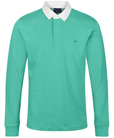 GANT Porcelain Green Solid Tech Prep Heavy Rugger 2015018 Size Medium