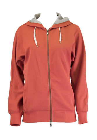 GANT Diamond G Women's Faded Rose Sweat Zip Hoodie 206339 Size M $175 NWT