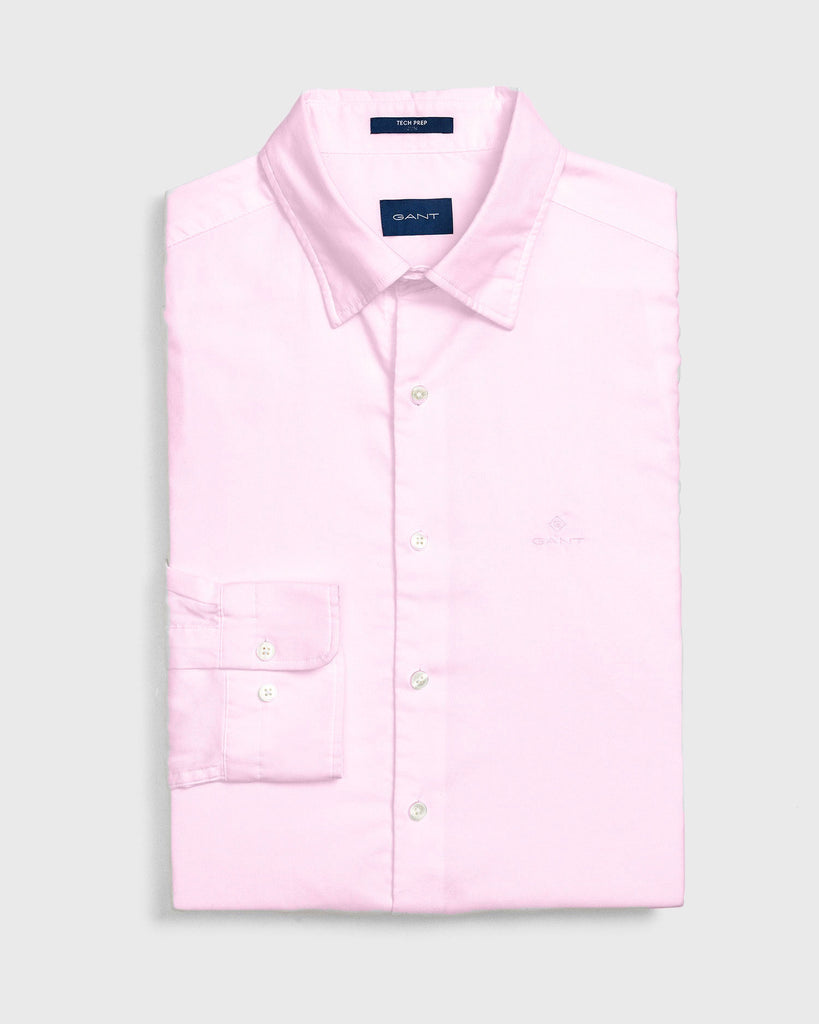 GANT Slim Fit Shadow Rose Broadcloth Pinstripe Button Down Shirt 3046602 Size M