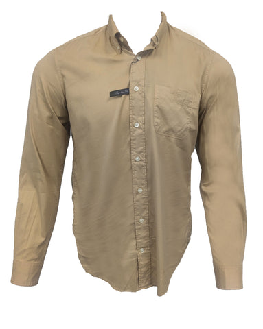 GANT Men's The Tinted Button Down Shirt in Wet Sand 349580