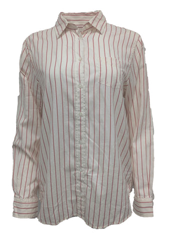 GANT Women's Vintage Red Striped Oxford Shirt 432202
