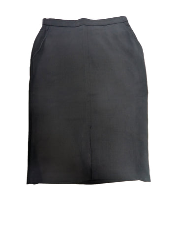 GANT Women's Dark Blue Crepe Pencil Skirt 440964